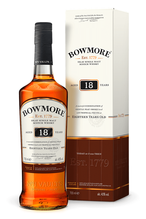 Whisky - Bowmore 18 års PX/Oloroso 43%